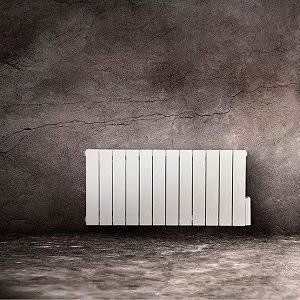 Schéma d'un radiateur à fluide caloporteur